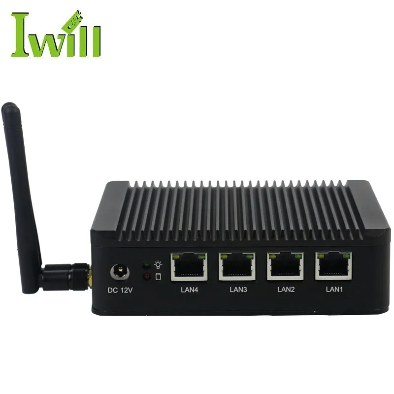 Firewall Hardware E3845 Quad Core Home Server Mini Pc With 3g/4g Module