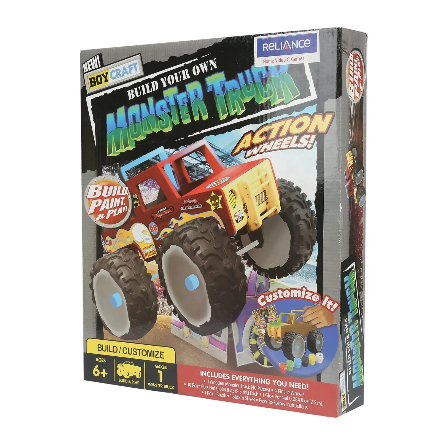 Buy Boy Craft Build Your Own Monster Truck Kit in Cheap Price on