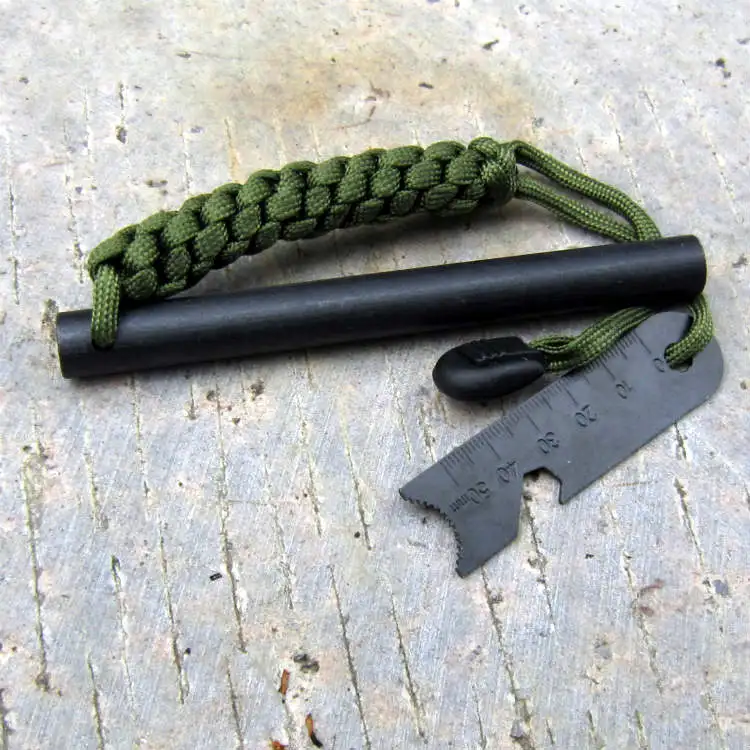 127*12.7mm Big Fire Starter Flint Emergency Ferrocerium Survival Tool