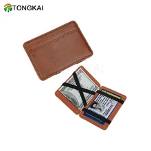 2017 лучшие продажи Индия натуральная кожа волшебный кошелек для человека