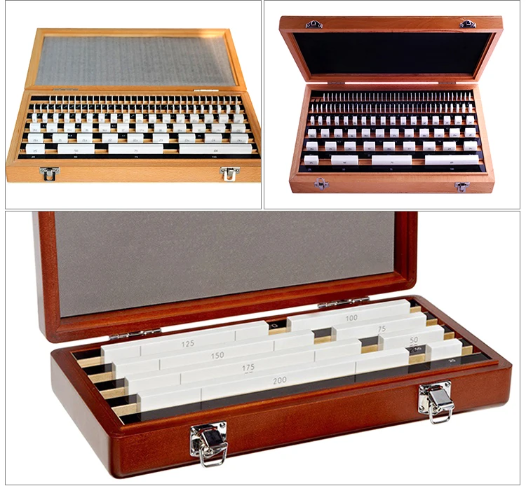 Ceramic Gauge Block Set 32pcs 38pcs 47pcs 83pcs 87pcs 103pcs 112pcs