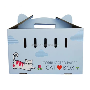 cardboard cat carrier