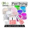 Custom private label 2000 Color Fast Drying Dip Powder match Gel Polish and Nail Lacquer