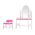 Dressing Table Chair Accessories Set For Dolls Bedroom Furniture Toy