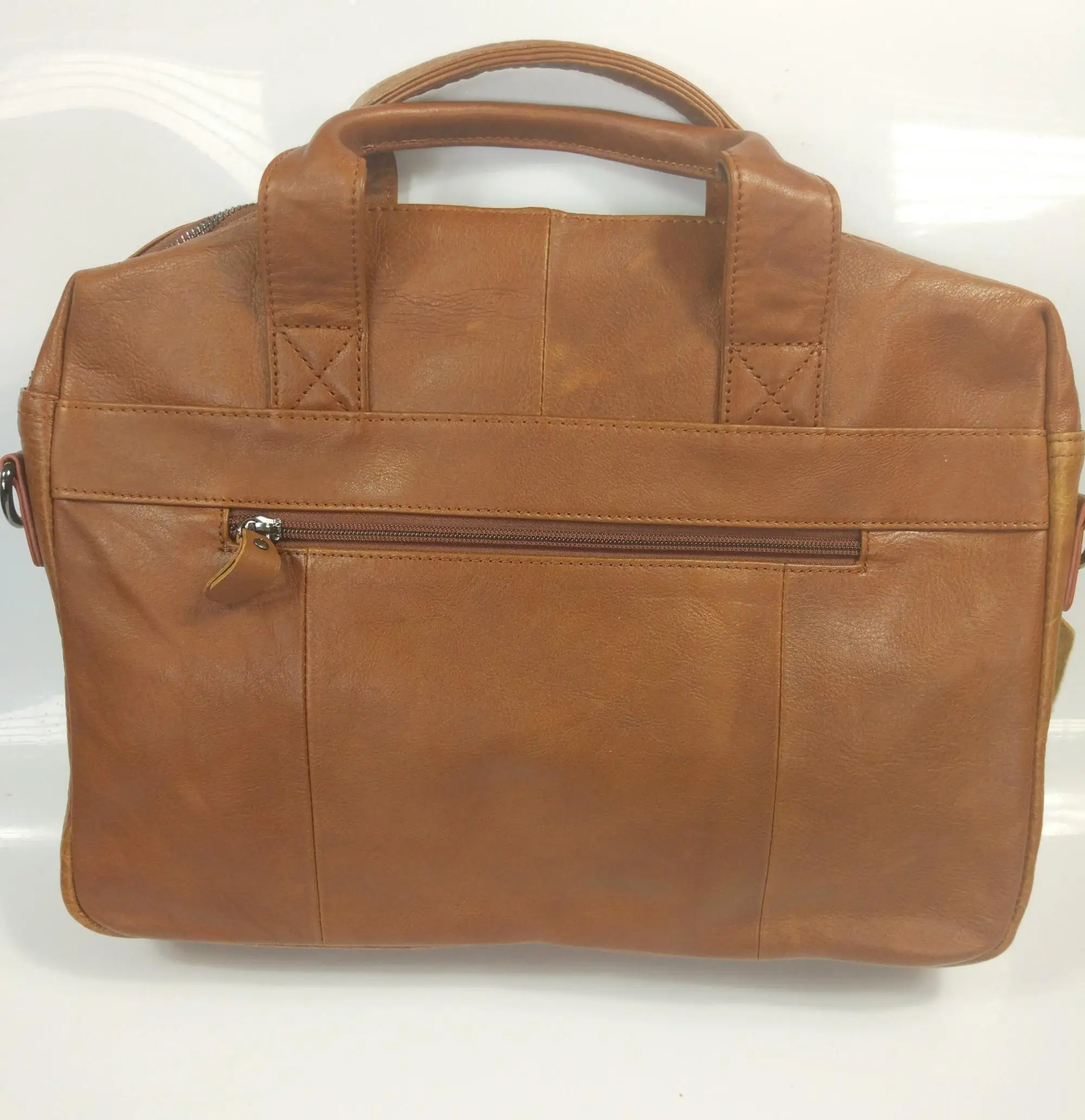 2017 Custom Handbag Classic Mens Genuine Leather Messenger Bags/hand