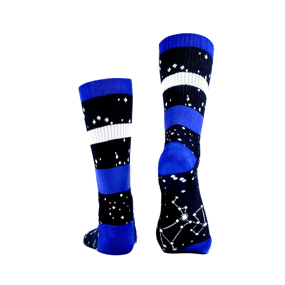 Crew Socks Fashion Constellation Designs Women Socks Sports Terry Socks For Men