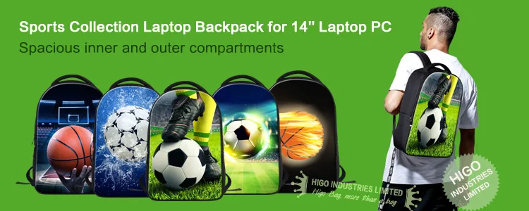 Laptop bag soccer