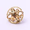 Wholesale Custom 2019 New Hot Unique Designs Couples Creative Rings Openable Eternity Astronomical Star Ball Ring For Gift