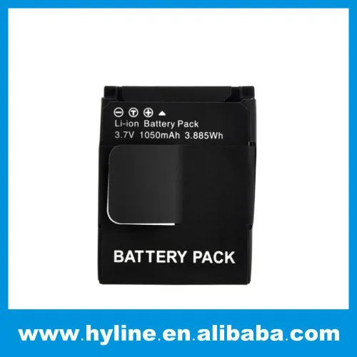 China Factory Gopro OEM paypal 1300mAh AHDBT-301 battery bateria for gopro hero3 3+ HD accessories