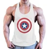 Training muscle male vest men's tank tops bodybuilding clothing for USA market