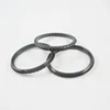 high precision machining aluminium CNC turning customized camera lens mount adaptor ring with black anodizing
