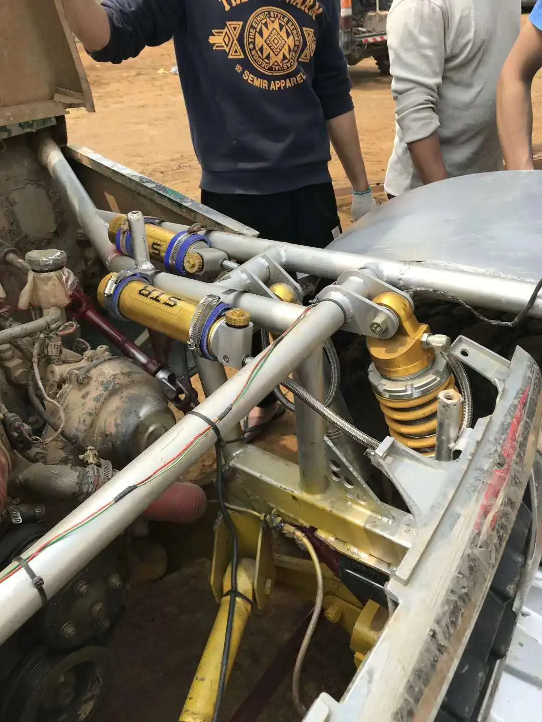 Adjustable 4x4 Lift Kit Shock Absorber Coil Over Air Shock For Wrangler