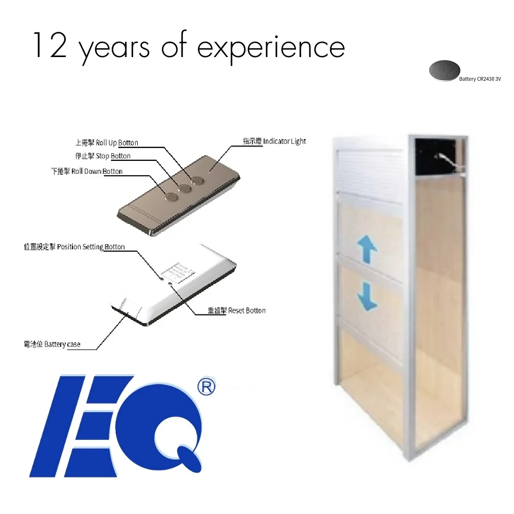 Motorised Aluminum Kitchen Cabinet Electric Tambour Door View