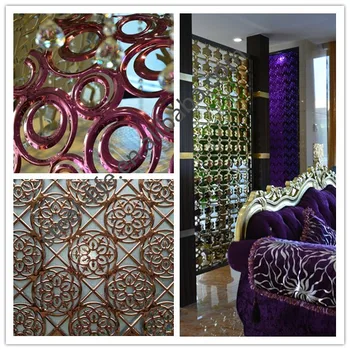 Glamorous 8k Mirror Finish Perforated Stainless Steel Sheet Metal Glamorous 8k Mirror Finish Perforated Stainless Steel Sheet Metal Wall Decor For Bungalow