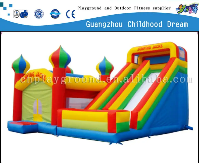 princess bouncy castle with slide