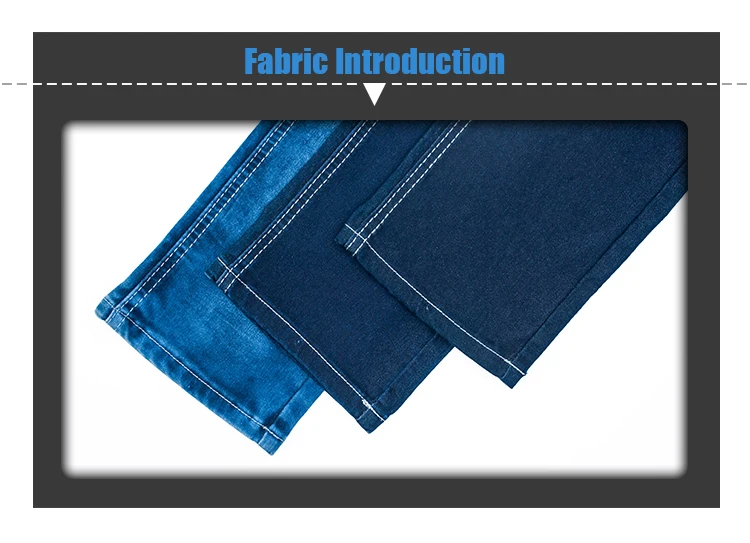 Manufacture 100% cotton surplus denim fabric