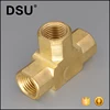 Brass Female Threaded Equal Tee Pipe Fitting