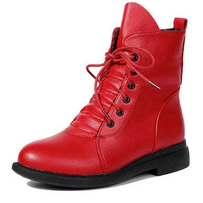 women's lace up rubber boots