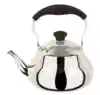 L21770203 Fashion design Good Quality stainless steel whistling tea kettle unique tea kettles with Marble Color Handle