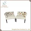 New Design Butterfly Printed Designed Split Joint Wooden Chair For Living Room Or Hotel