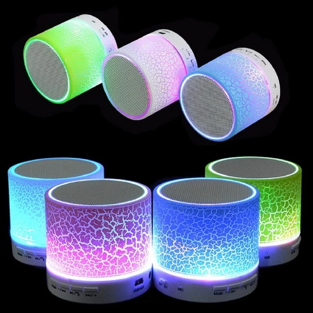 2020 Led ライトワイヤレススピーカーミニポータブルワイヤレス Bluetooth スピーカーのためのサムスンのための Iphone