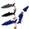 Usb flash drive in whale shape memory stick pen drive 4G 8G u disk 16G 32G pendrive hot sale