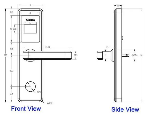 China factory supplied top quality sensor door lock - ANKUX.COM