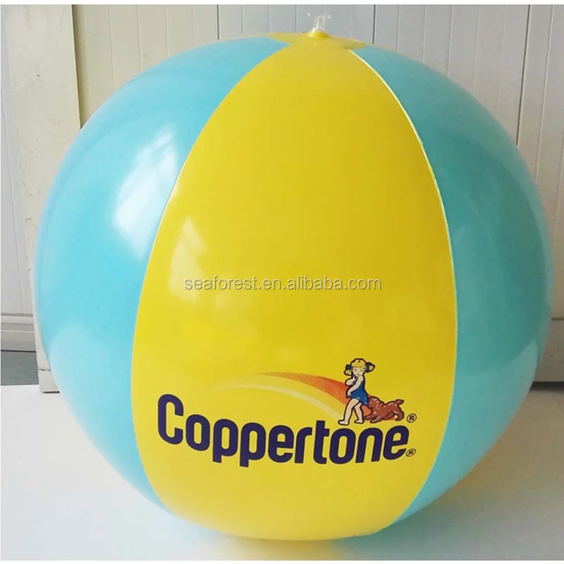 custom printed beach ball