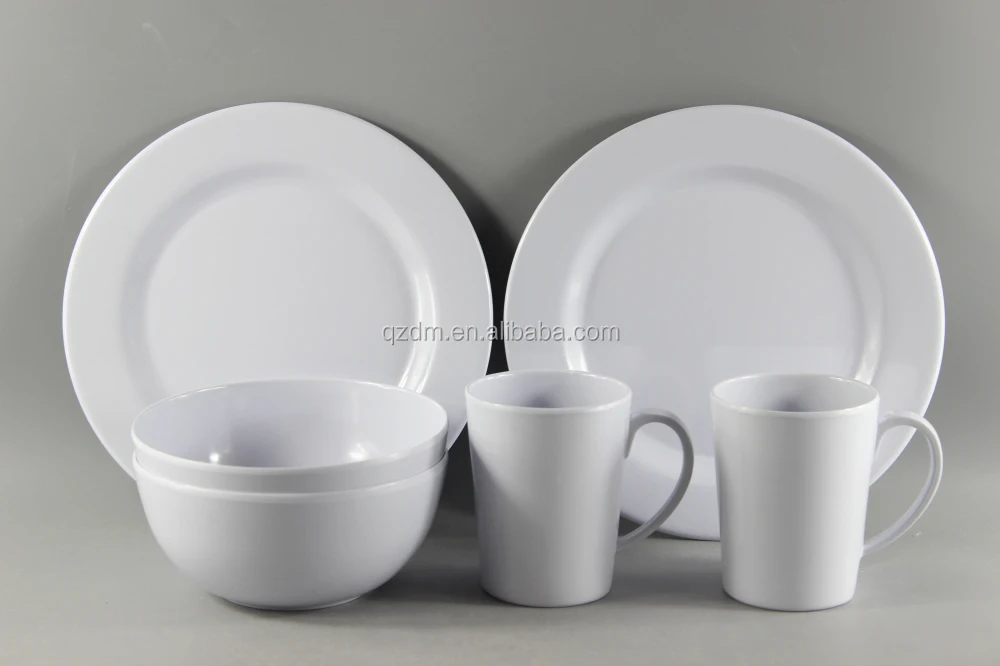 Flower Print Melamine Dinner Set For 2015