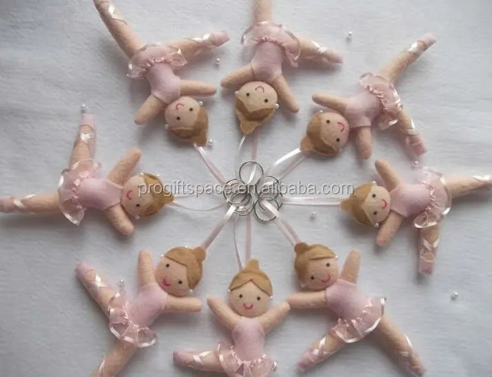 bailarinas de fieltro