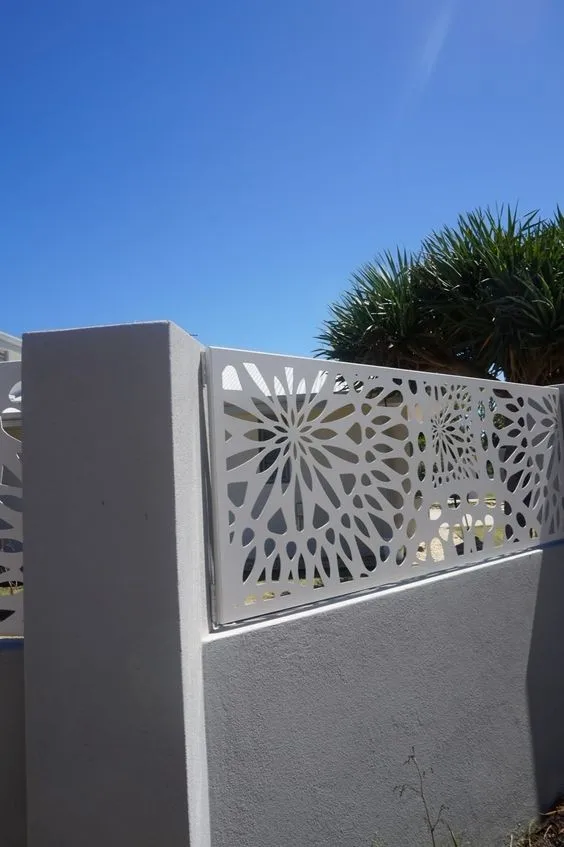 Decorative Laser Cut Fence Panel - Buy Decorative Laser Cut Perforated