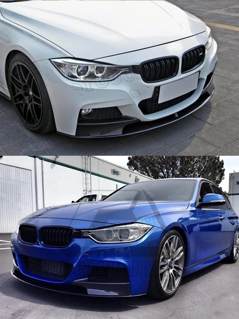Gloss Black Pp Material Car Bumpers Mp Style Front Lip For Bmw 3 Series F30 M Sport 3i 328i 335i 12 18 Buy F30 Front Bumper Lip F30 Mp Style Splitter Lip Front Lip