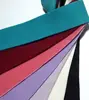 Coral Red/ Red/ Orchid / White/ Black ect Felt Surface Elastic Band