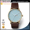 Classic quartz oem private label montres hommes mens custom watches with stainless steel case back
