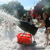 Professional Party Stage Effect 1500W Jet Spray Foam Bubble Machine