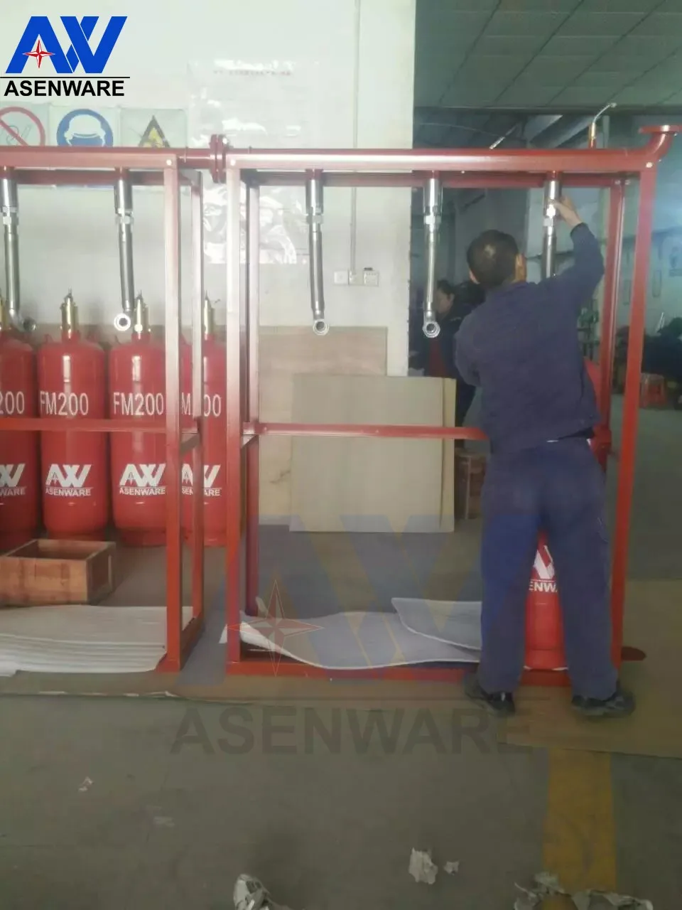 Hot HFC-277ea FM200 Fire Suppression System