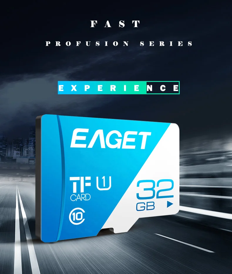 Eaget mini sd memory card 16gb 32gb 64gb 128gb 256gb class 10 tf card