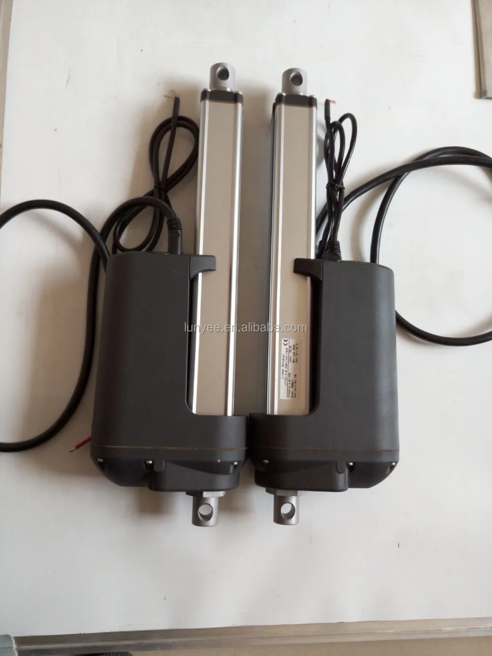 Over Current Protection Linear Actuator Stroke 1000mm With Manual Hand