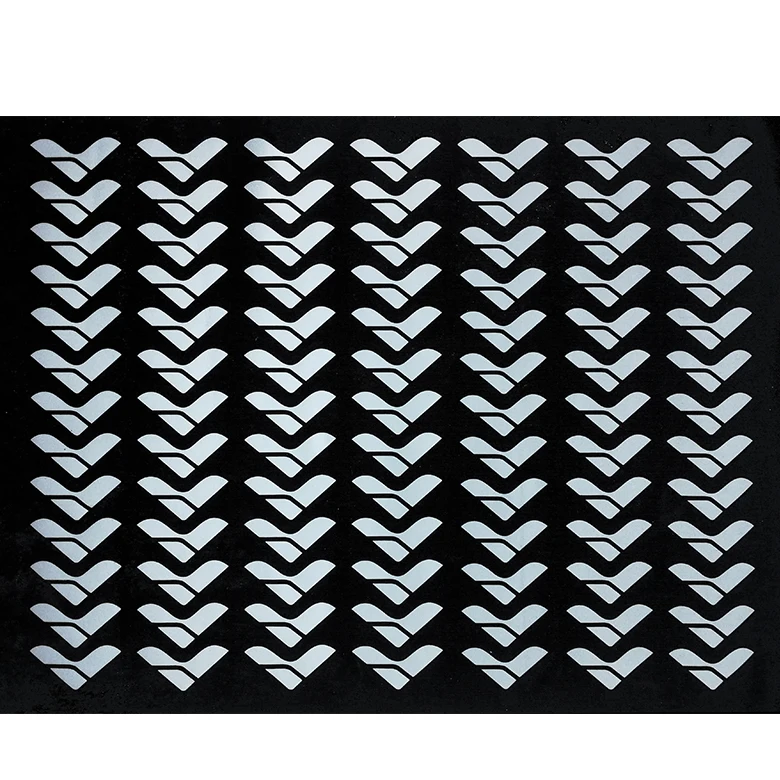 2021 free sample iron on logos sticker heat transfer 3d for clothing