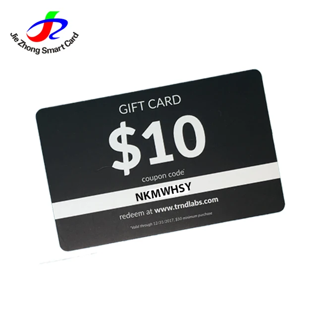 Customized Printing Plastic Pvc Gift Voucher Card Buy Plastic Pvc