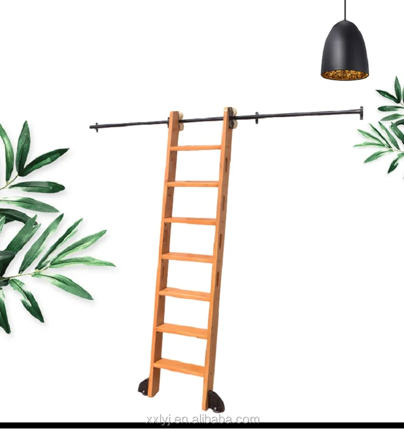 Escalera Estantería - Buy Escalera Corredera De Biblioteca,Escalera