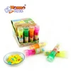 TC-009 China flashlight toy with multi colored fruit flavored candy brands