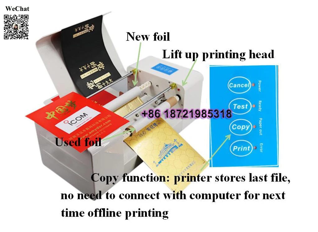 Amydor 360c Amd360c Digital Gold Foil Printing Machine / Hot Foil