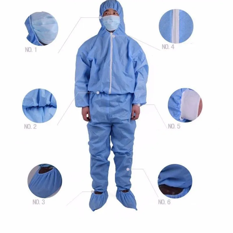 asbestos removal coverall, suit, clothing