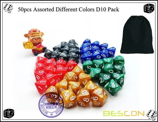50pcs Assorted Different Colors D10 Pack.jpg