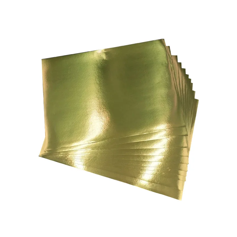 Free Samples Golden / Silver Self-adhesive Sticker Self Adhesive ...