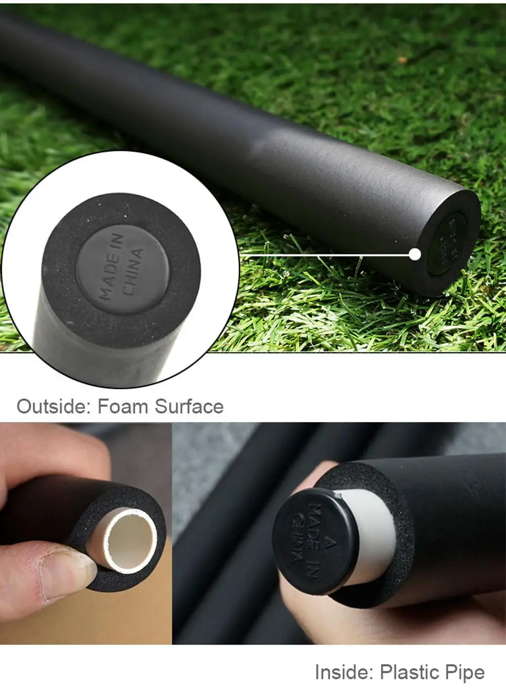 Foam Surface Selfdefense Weapon Kungfu Fighting Training Stick Buy