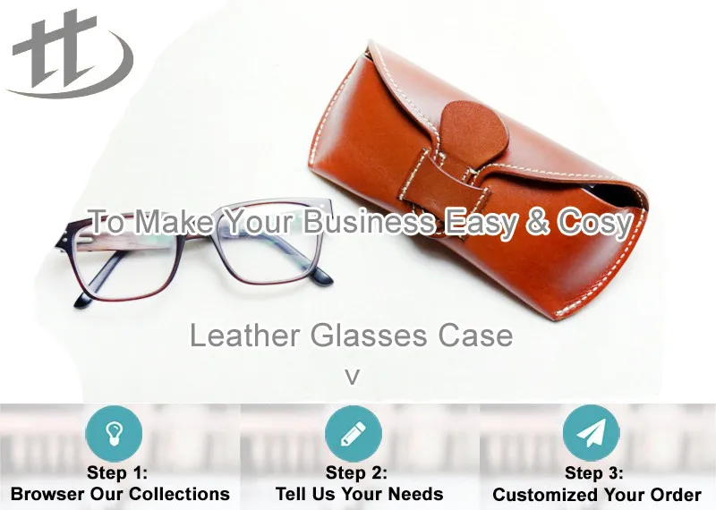 leather glasses case