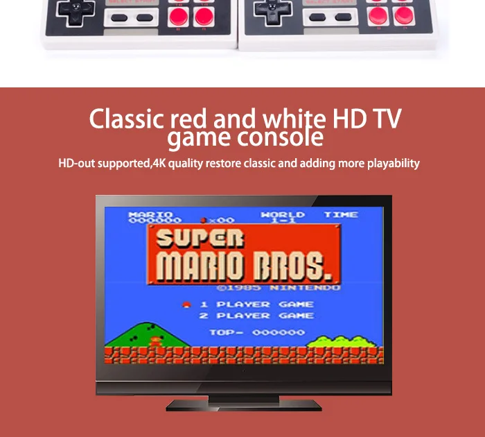 Super Retro Mini Handle 8 Bit 8Bit 621 Game Download Microcontroller HD TV Video Game Station Console Juegos de Consola