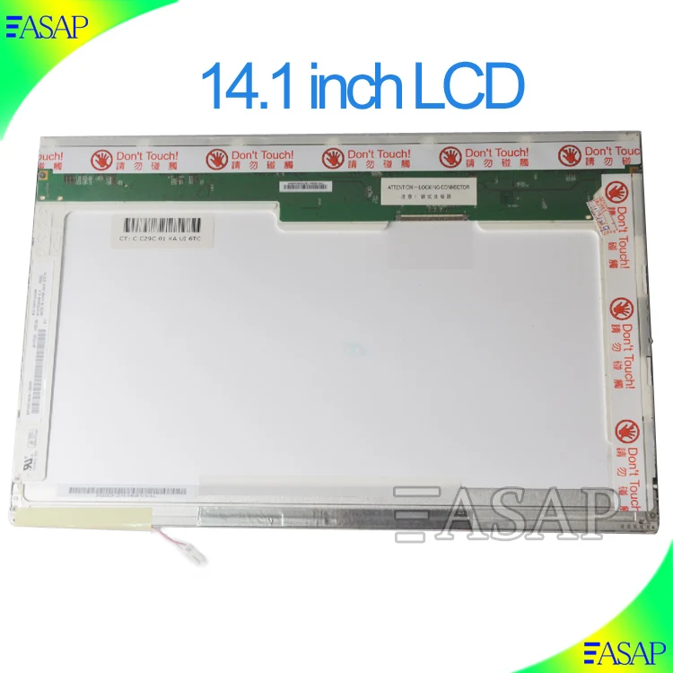 Tela Lcd De 14.1 '' Tela Lcd 1280 X 800 Matte B141ew04 Lp141wx3 ...